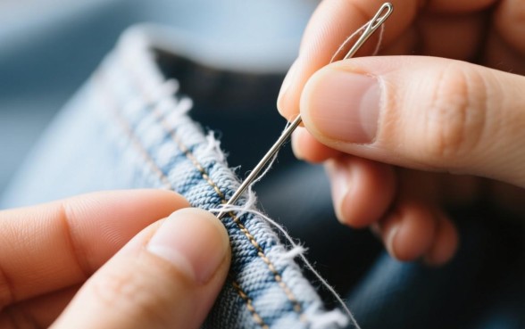 衣服破了怎么补，缝补视频教程下载