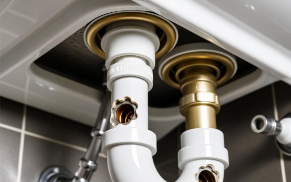 连接脸盆的下水管有两个口子怎么办，双接口下水管怎么接