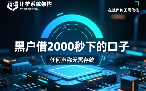 黑户借2000秒下的口子是真的吗，黑户秒下款口子有哪些