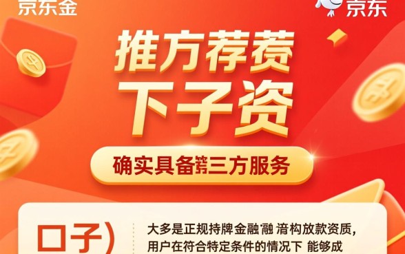京东金条下面推荐的口子能借出来吗，推荐的平台能下款吗