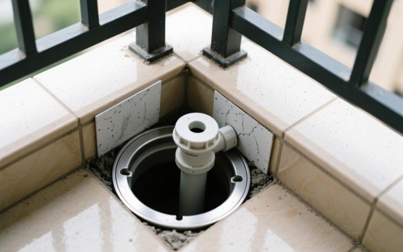 阳台下水道口子封了能打开吗，阳台下水道堵了怎么疏通