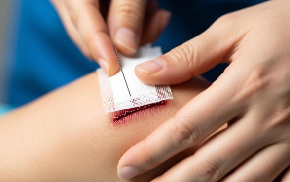 五毫米的口子要缝针吗，伤口缝针视频教程下载