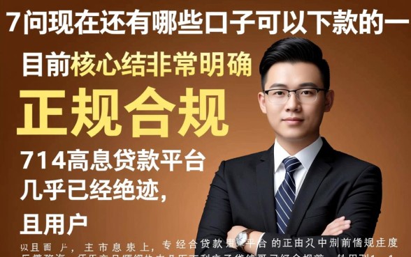 714现在还有哪些口子可以下款，2026最新必下款口子有哪些