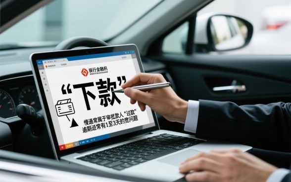 买车分期几天下款算逾期吗，车贷下款慢算逾期吗怎么处理