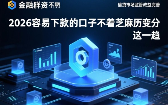 2026容易下款的口子不看芝麻分吗，真的不用查征信？