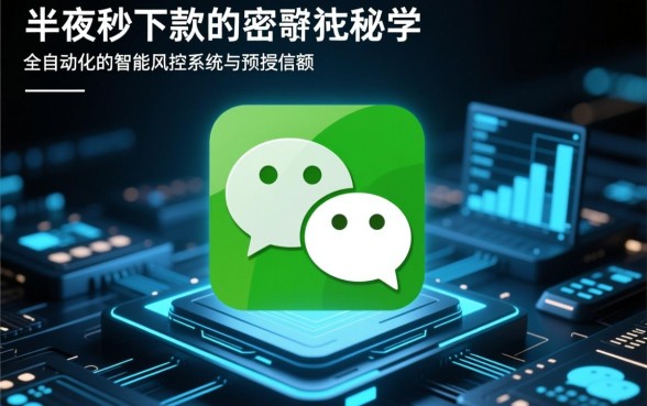 微信半夜秒下款的秘密是什么，怎么申请才能秒到账？