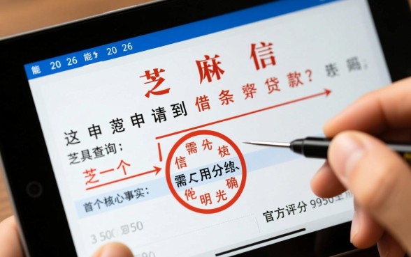 芝麻分2026能申请到借条贷款吗，2026分借条贷款容易下款吗