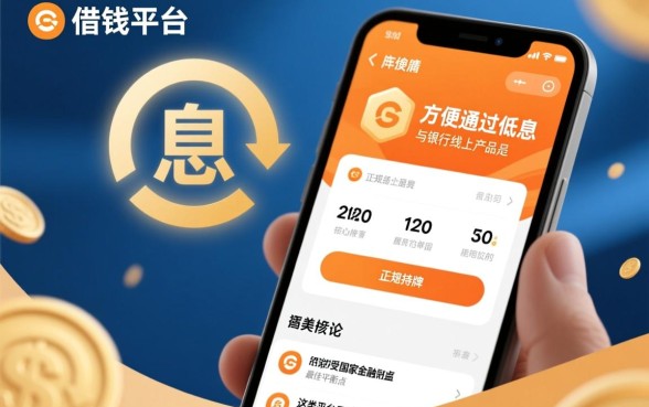 有哪些借钱平台既方便通过又低息，哪个平台利息低容易下款