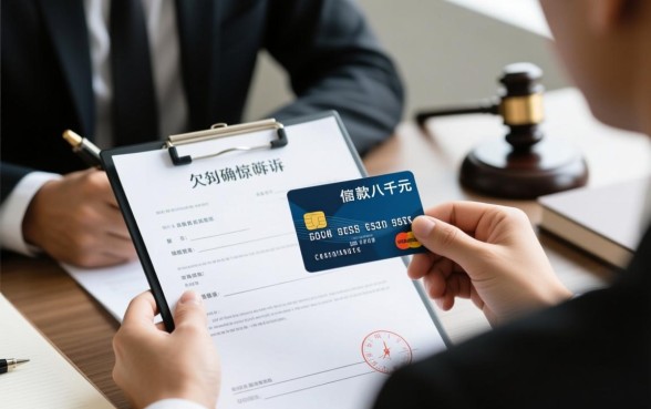 信用卡欠八千收到法院起诉怎么办，欠款八千被起诉怎么处理