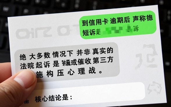 信用卡逾期发短信被起诉是真的吗，收到法院传票怎么办？
