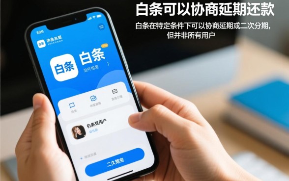 白条可以协商延期还款吗，京东白条延期还款最长多久？