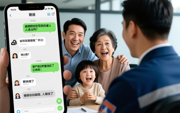 网贷逾期发短信骂我的家人违法吗，网贷催收骚扰家人怎么办