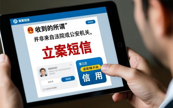 信用卡贷发来的立案短信是真的吗，收到立案短信怎么办