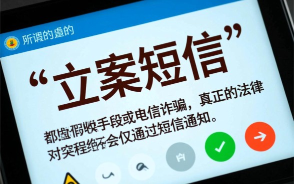 信用卡贷发来的立案短信是真的吗，收到立案短信怎么辨别真假