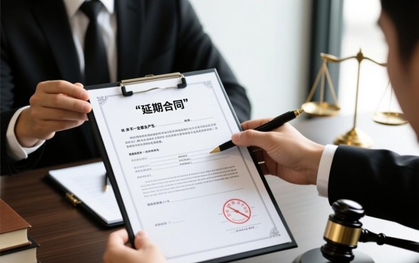 法务协商达成协议有延期合同吗，协商后怎么签延期合同