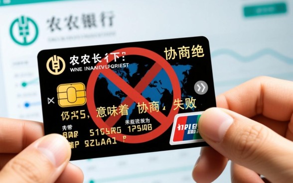 农行信用卡协商不满足减免条件？到底怎么解决才有效？