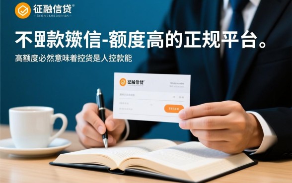 哪个平台不看征信借款额度高，正规不看征信的贷款口子有哪些