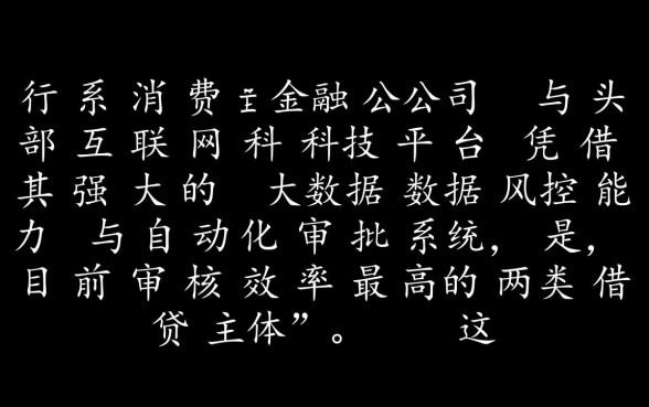 哪些网贷在审核过程中更注重效率，哪个平台审核最快下款