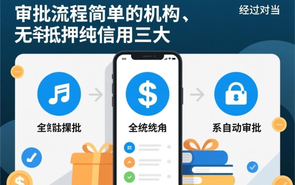 哪些小贷机构审批流程简单，哪个贷款平台容易下款