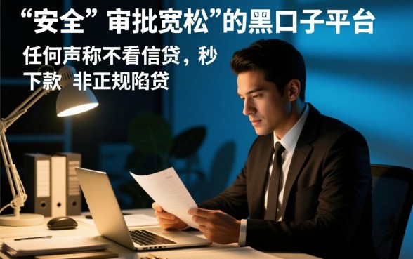 哪些黑口子网贷平台审批条件宽松，不看征信能下款吗