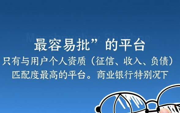 信用贷最容易批的平台是哪个，2026容易下款平台有哪些