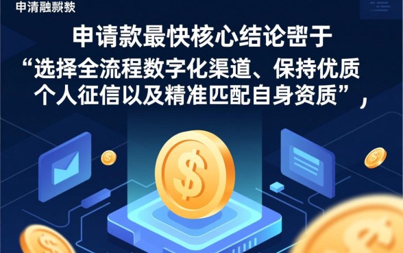 有哪些途径可以实现申请下款最快，急需用钱怎么借？