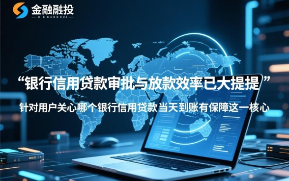 哪个银行信用贷款当天到账有保障，哪家银行秒批秒下款
