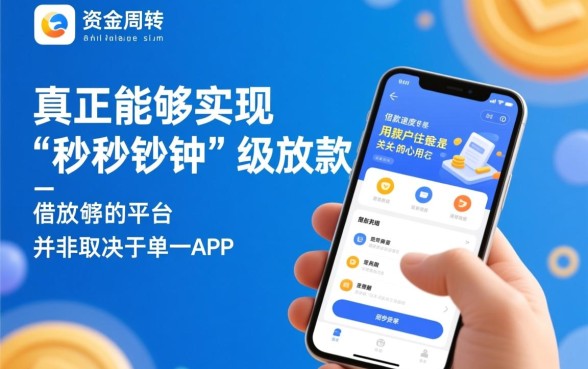 哪个贷款平台能让你秒秒钟拿到款，正规贷款秒下款平台有哪些