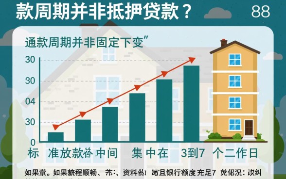 房屋抵押贷款放款时间究竟有多长，一般多久能下来？