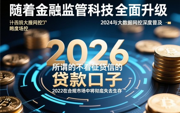 2026不看征信贷款口子是真的吗，不看征信的贷款怎么申请