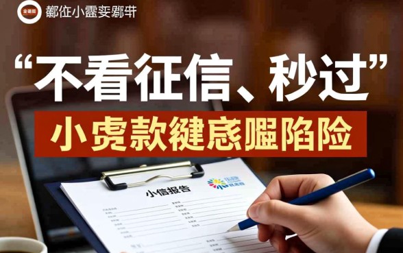 小额贷款真的不看征信就能秒过吗，有哪些不看征信的口子？