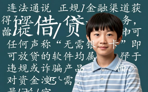 未成年借钱应急软件怎么借，不需要银行卡能下款吗？