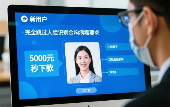 借5000秒下款不需要人脸验证，真的不用人脸吗？