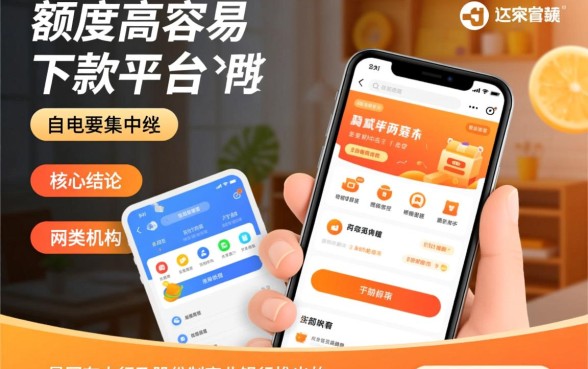 额度高容易下款的平台有哪些，2026哪个靠谱