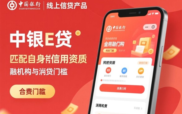 像中银e贷一样的借钱平台有哪些？哪个容易下款？