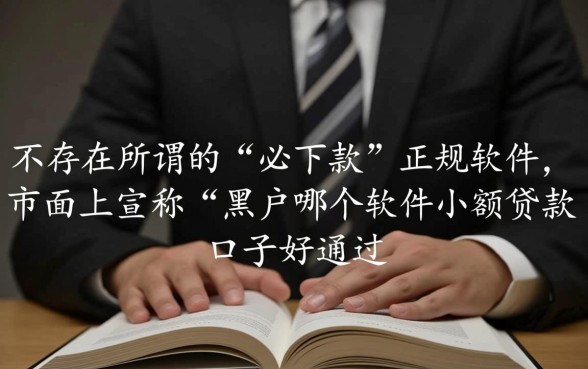 黑户哪个软件小额贷款口子好通过，黑户怎么容易下款