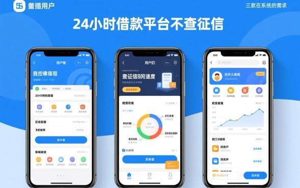 24小时借款平台不查征信有哪些，不看征信秒下款平台推荐