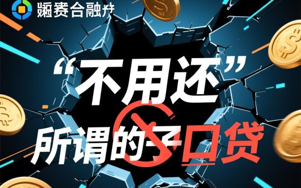 什么网贷借钱不用还的口子多一点，不用还的网贷是真的吗