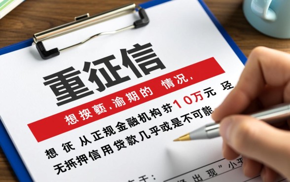 严重逾期哪里还能借到钱10万元，有什么办法能通过吗？