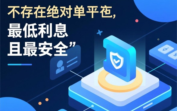 借钱平台哪个利息最低最安全，正规贷款平台哪个靠谱？