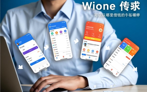 可以从哪里借钱的软件有哪些，哪个软件借钱快