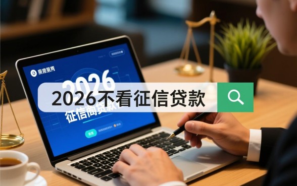 2026不看征信的贷款有哪些呢，不看征信贷款安全吗