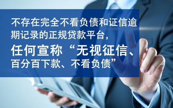 有没有不看负债逾期的贷款平台，2026最新不看征信的口子有哪些