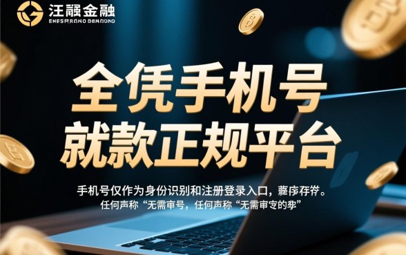 网上凭手机号在线贷款平台有哪些，哪个正规靠谱容易通过