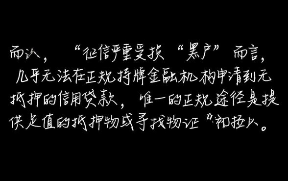 黑户可以在什么正规平台借款，黑户哪里能借到钱
