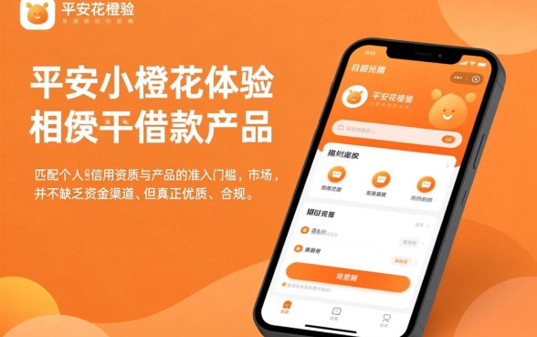 像平安小橙花一样的借款口子有哪些，哪个容易下款？