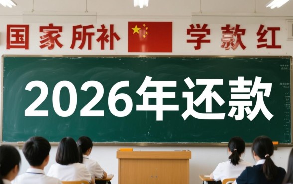 大学生贷款新口子2026年还款怎么申请，有哪些靠谱渠道？