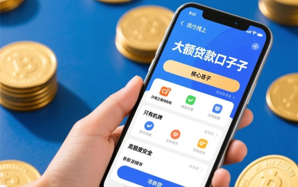 线上有什么大额贷款口子可以下款，哪个平台容易通过