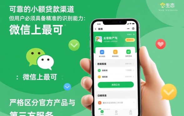 微信有没有小额贷款平台可靠，微信借钱哪个平台最正规