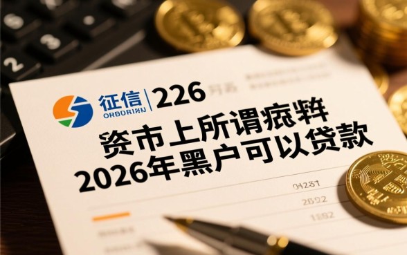 2026年黑户可以贷款的app有哪些，黑户贷款真的能下款吗